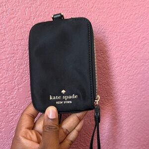 Kate Spade Black Zip Pouch